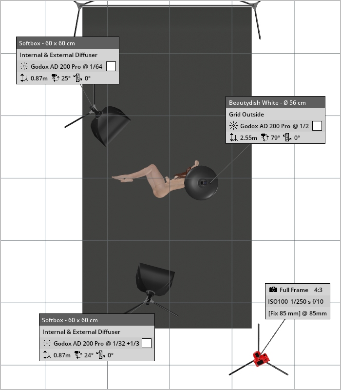 ゾーンIII〜IVの豊かなシャドウと肌の階調を両立。