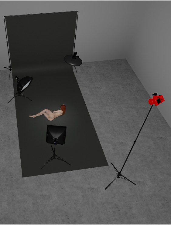 数値を共通言語とし、肌をゾーンV〜VIに精密配置するプロのライティング技法。