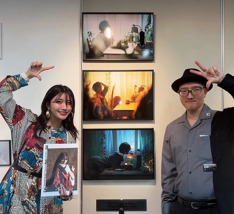 アクロス福岡でモデルほのぴーさん九州PMD2024・Silber賞受賞