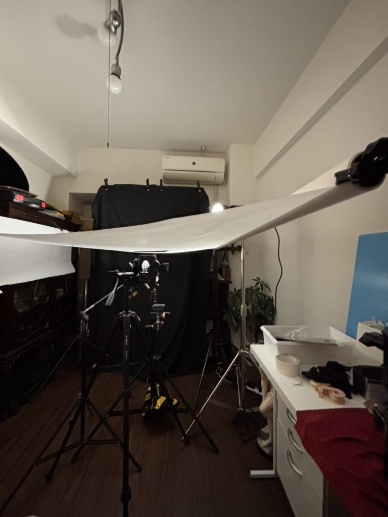 時計撮影 ライティング セッティング ディフューザー GODOX QT1200-3 九州 フォトグラファー 赤木友厚